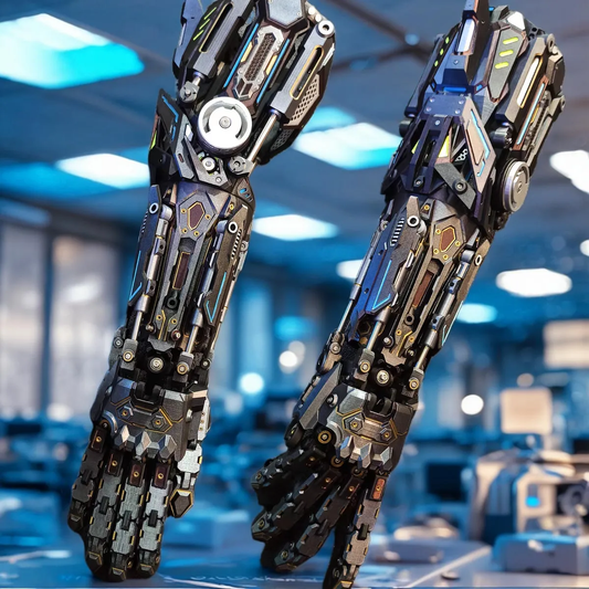 3D-Printed Exoskeleton Arm Armor – Born from the Future