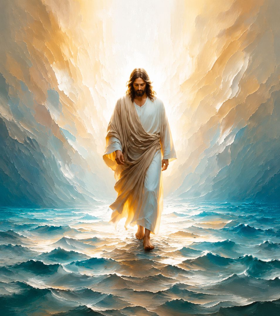Jesus Walks on Water
