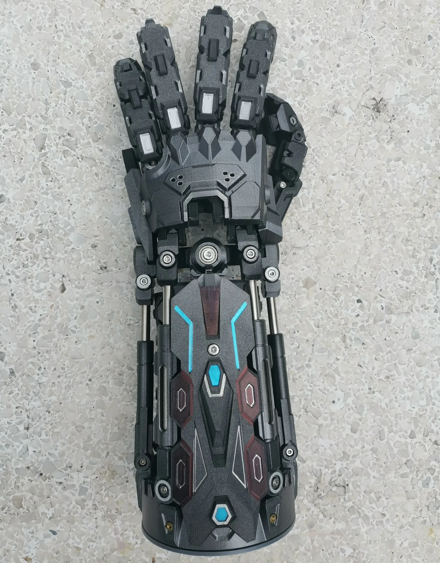 3D-Printed Exoskeleton Arm Armor – Born from the Future