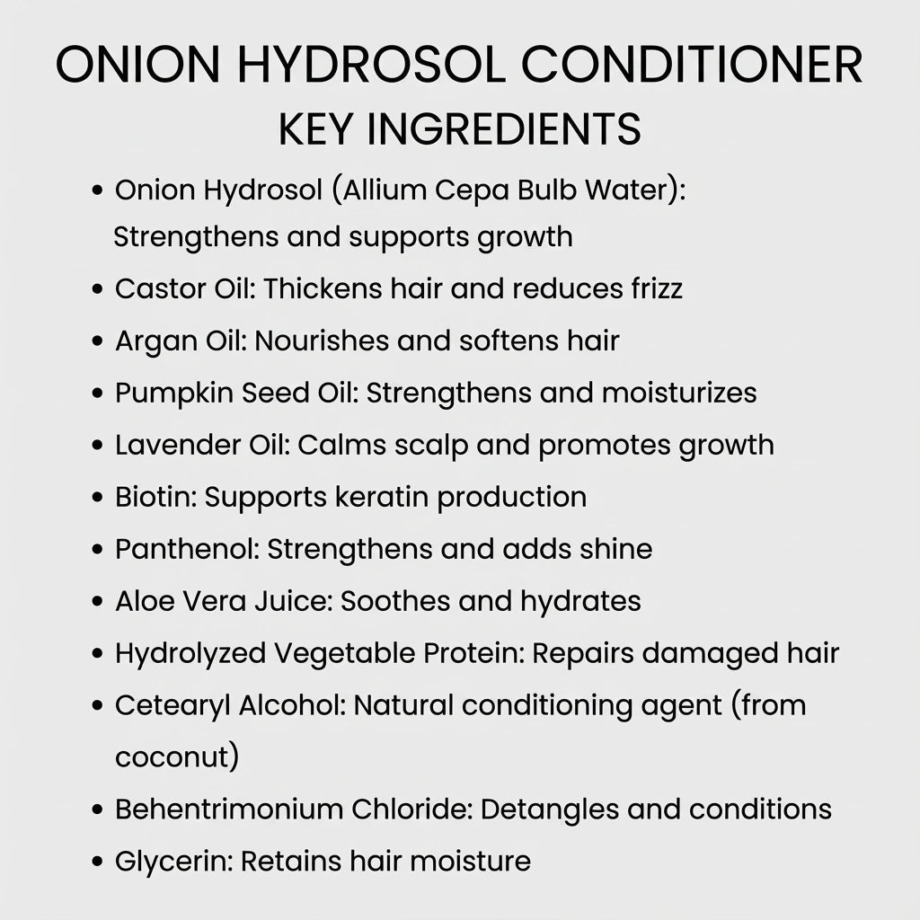 Onion Hydrosol Shampoo & Conditioner Duo