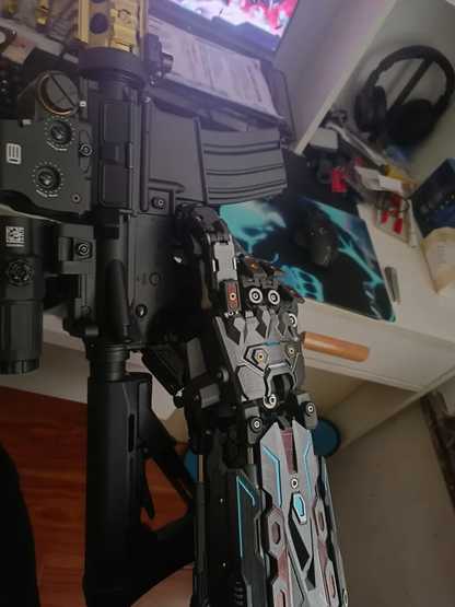 3D-Printed Exoskeleton Arm Armor – Born from the Future