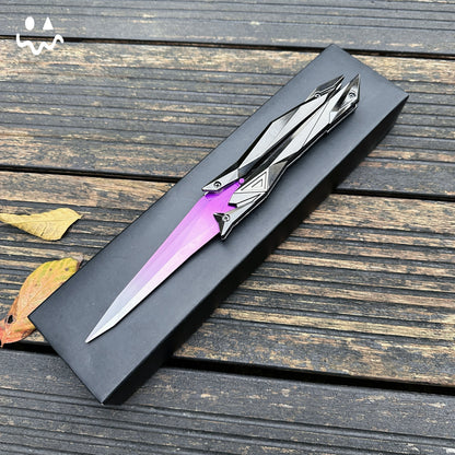 Cyberpunk Flip Prop 2.0 — Display & Cosplay Edition