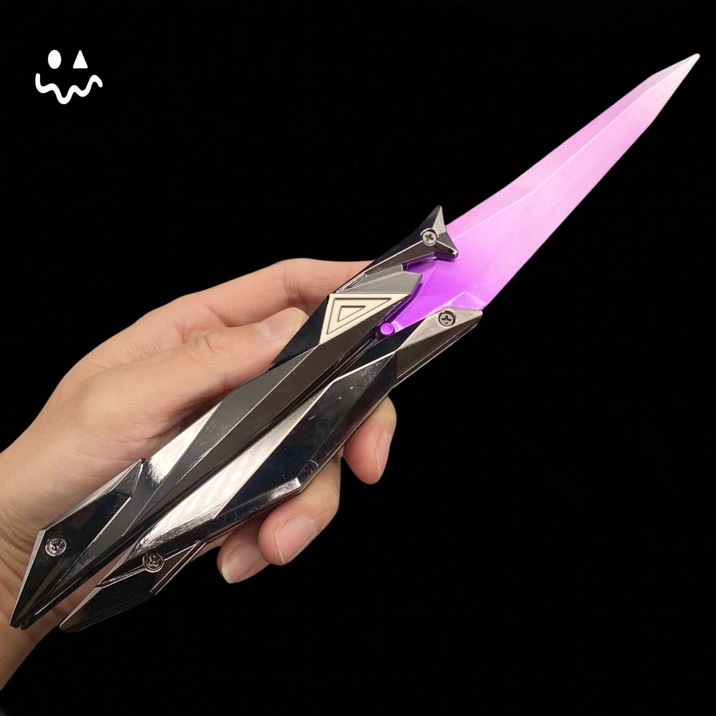 Cyberpunk Flip Prop 2.0 — Display & Cosplay Edition