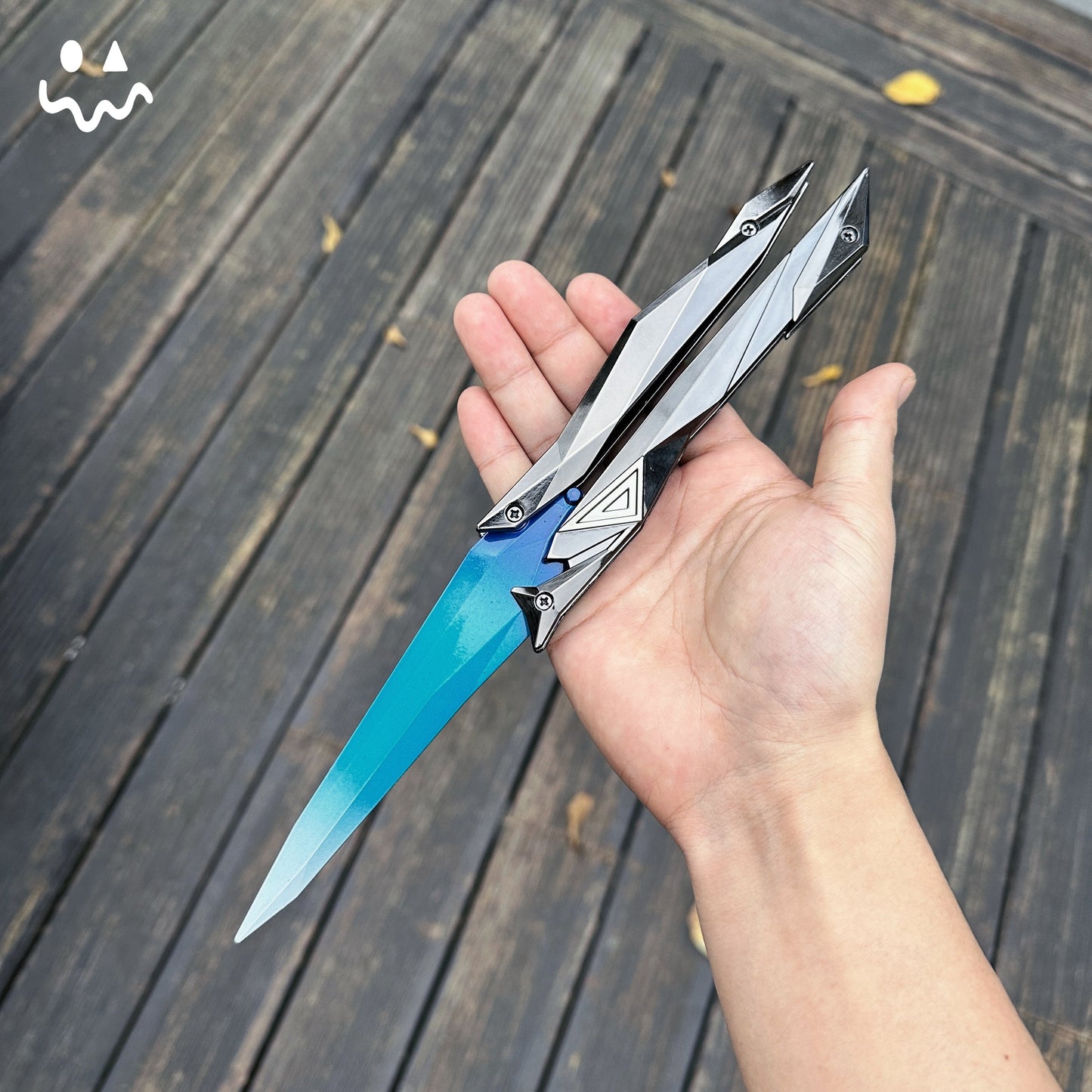 Cyberpunk Flip Prop 2.0 — Display & Cosplay Edition