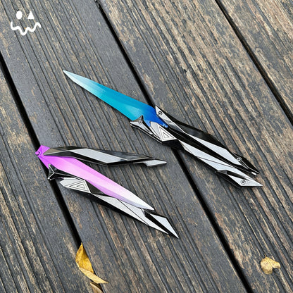 Cyberpunk Flip Prop 2.0 — Display & Cosplay Edition