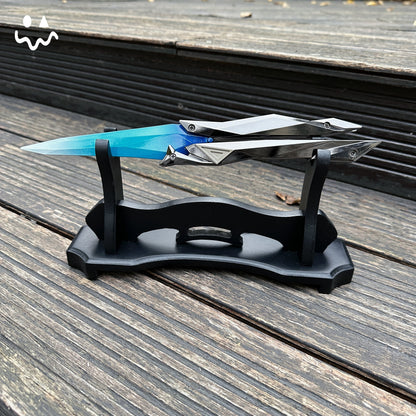 Cyberpunk Flip Prop 2.0 — Display & Cosplay Edition