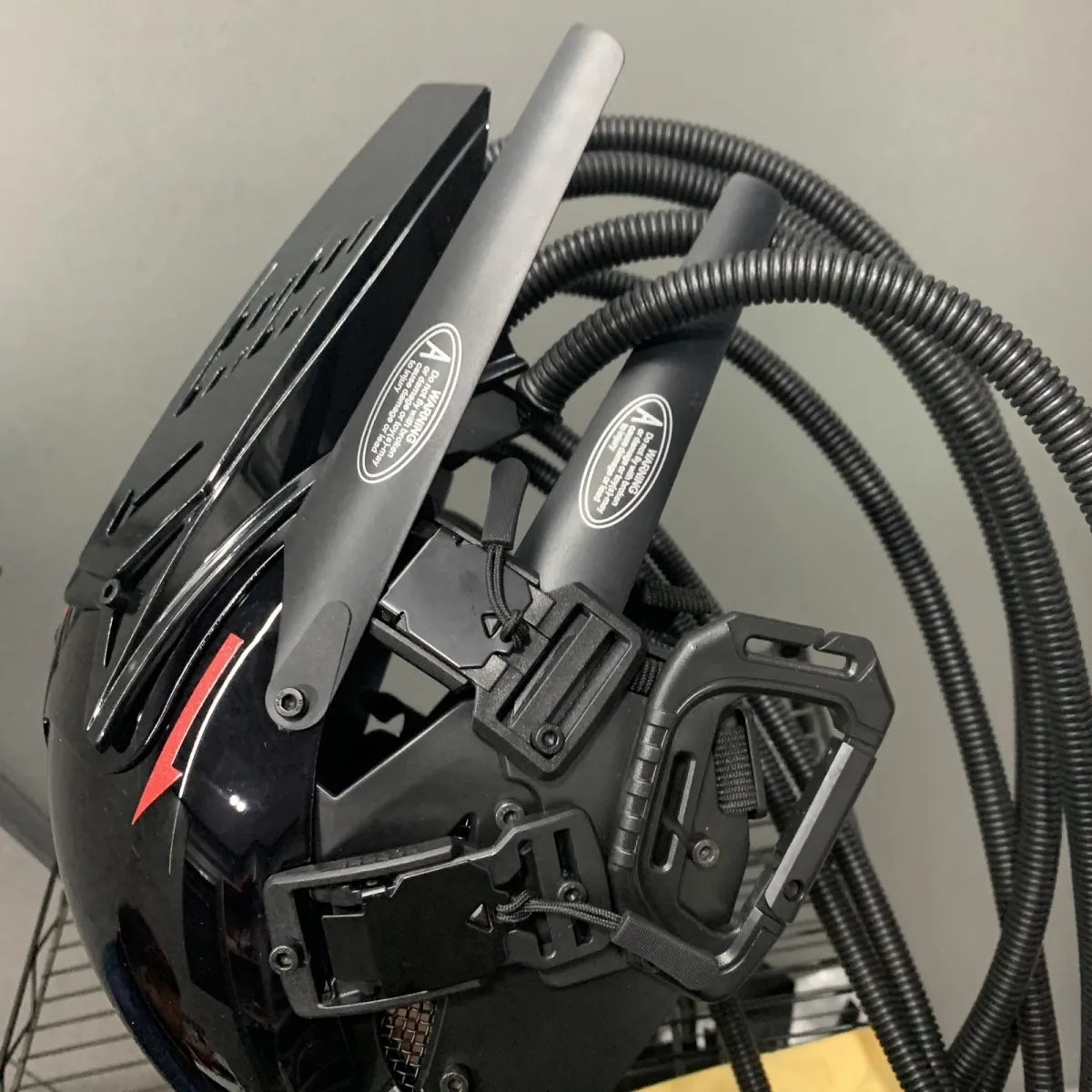 Zalanda Cyberpunk Visual Interface Unit – Futuristic Augmentation Mask