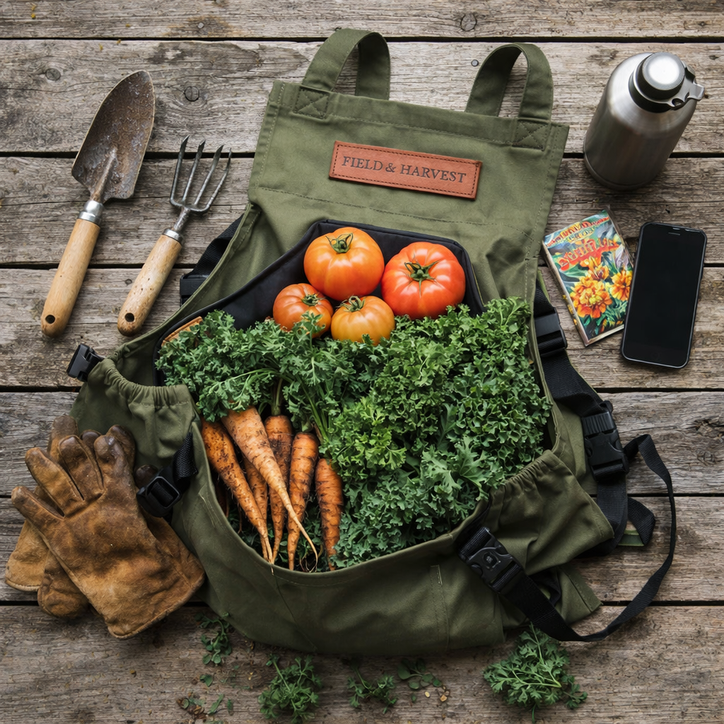 HarvestMate Garden Carrier – 1-Second Release System