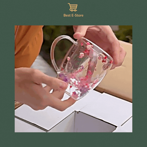 The Most Beautiful Glass Cups / Handcrafted, Elegant & Gift-Worthy