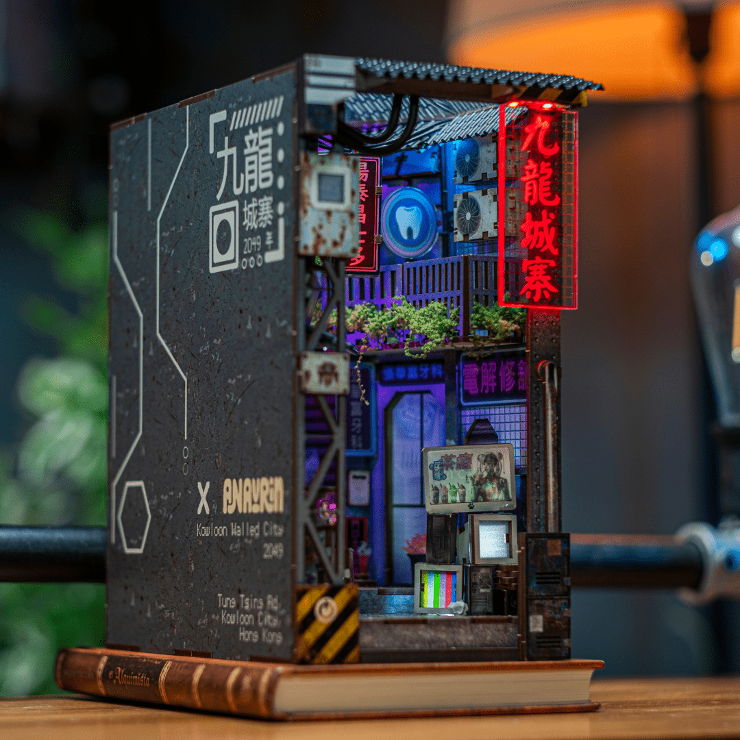 PROJECT: KOWLOON // Cyberpunk Book Nook
