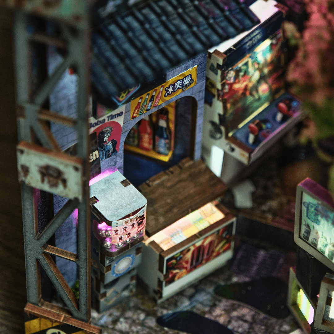 PROJECT: KOWLOON // Cyberpunk Book Nook