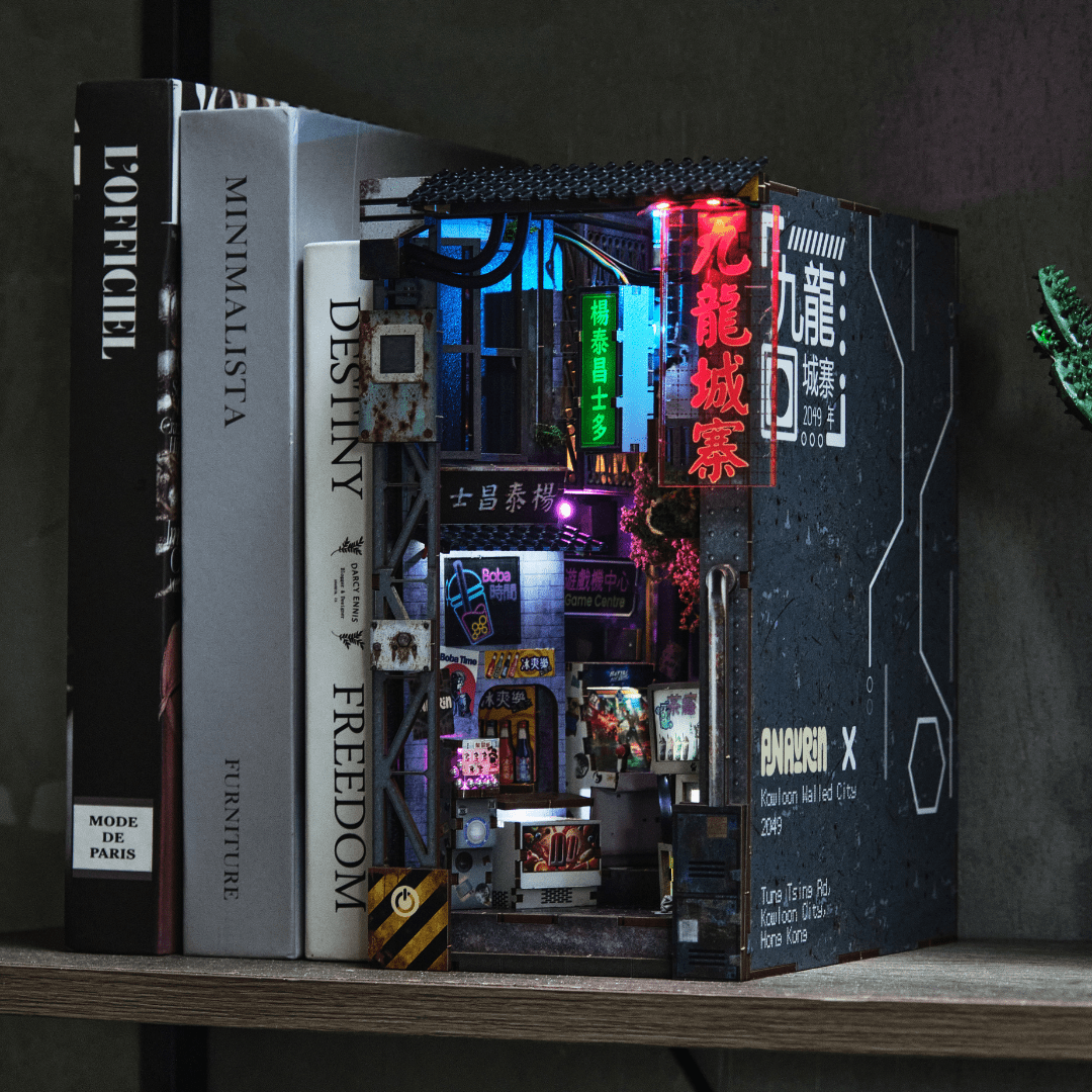 PROJECT: KOWLOON // Cyberpunk Book Nook