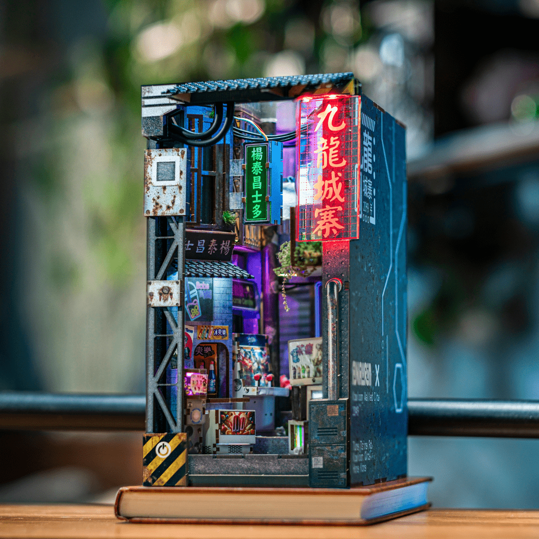 PROJECT: KOWLOON // Cyberpunk Book Nook