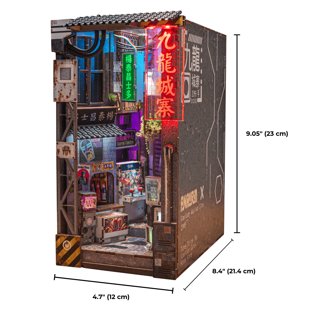PROJECT: KOWLOON // Cyberpunk Book Nook