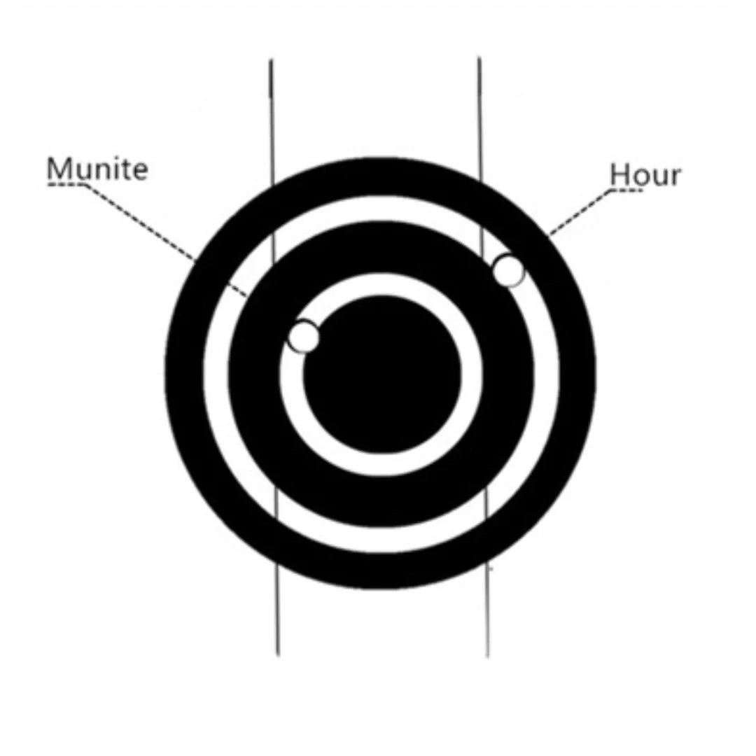 Magnetuhr für Herren – Zalanda Silikonarmband