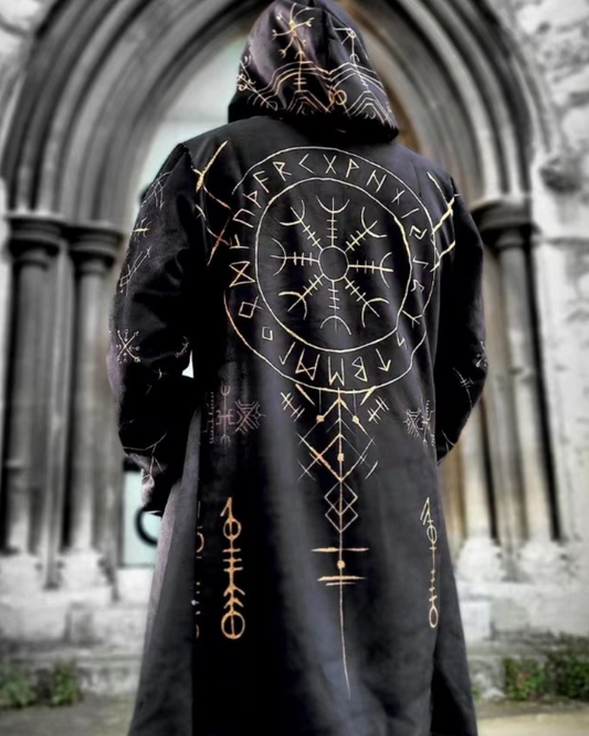 Neo-Tribal Techwear Hoodie