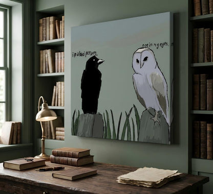 The Crow and the Owl