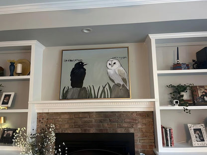 The Crow and the Owl