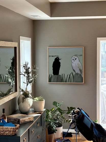The Crow and the Owl