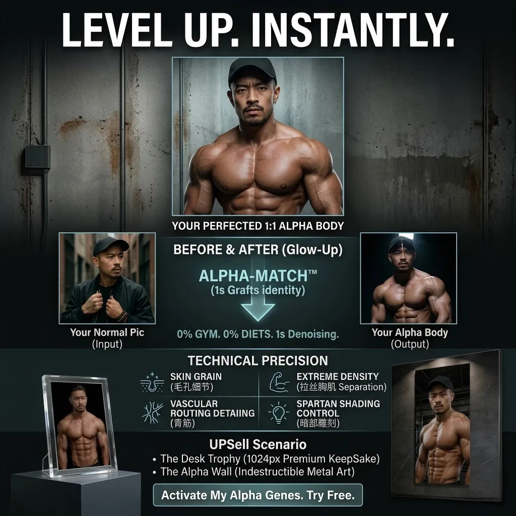 Upload Your Photo,Get Ripped in Seconds