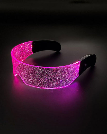 Cyberpunk Party Futuristic Rave Led Glasses