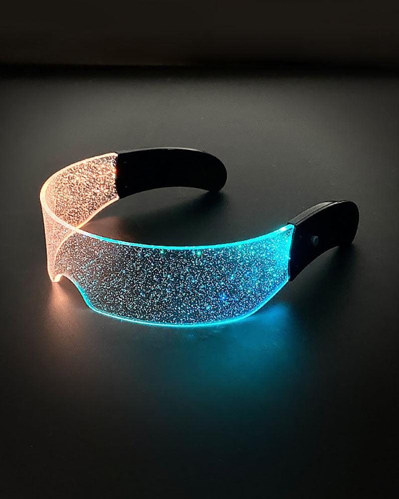 Cyberpunk Party Futuristic Rave Led Glasses
