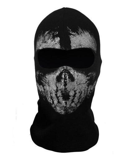 Dark Visitor Skull Outdoor Balaclava Mask And Gloves (Sold Separately)