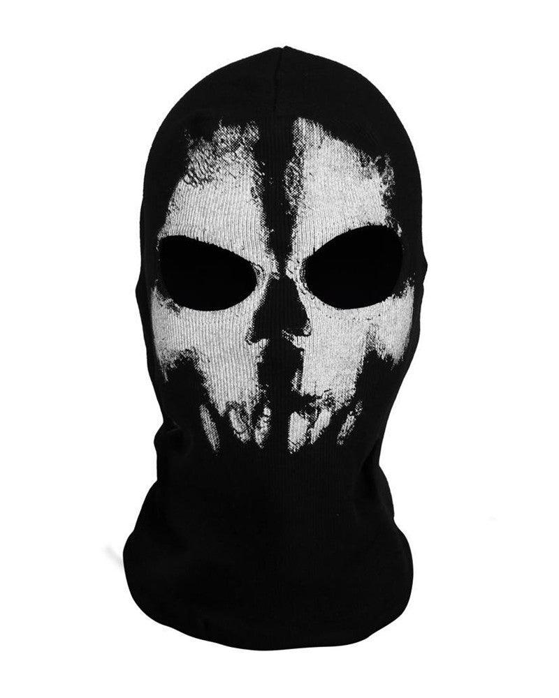 Dark Visitor Skull Outdoor Balaclava Mask And Gloves (Sold Separately)