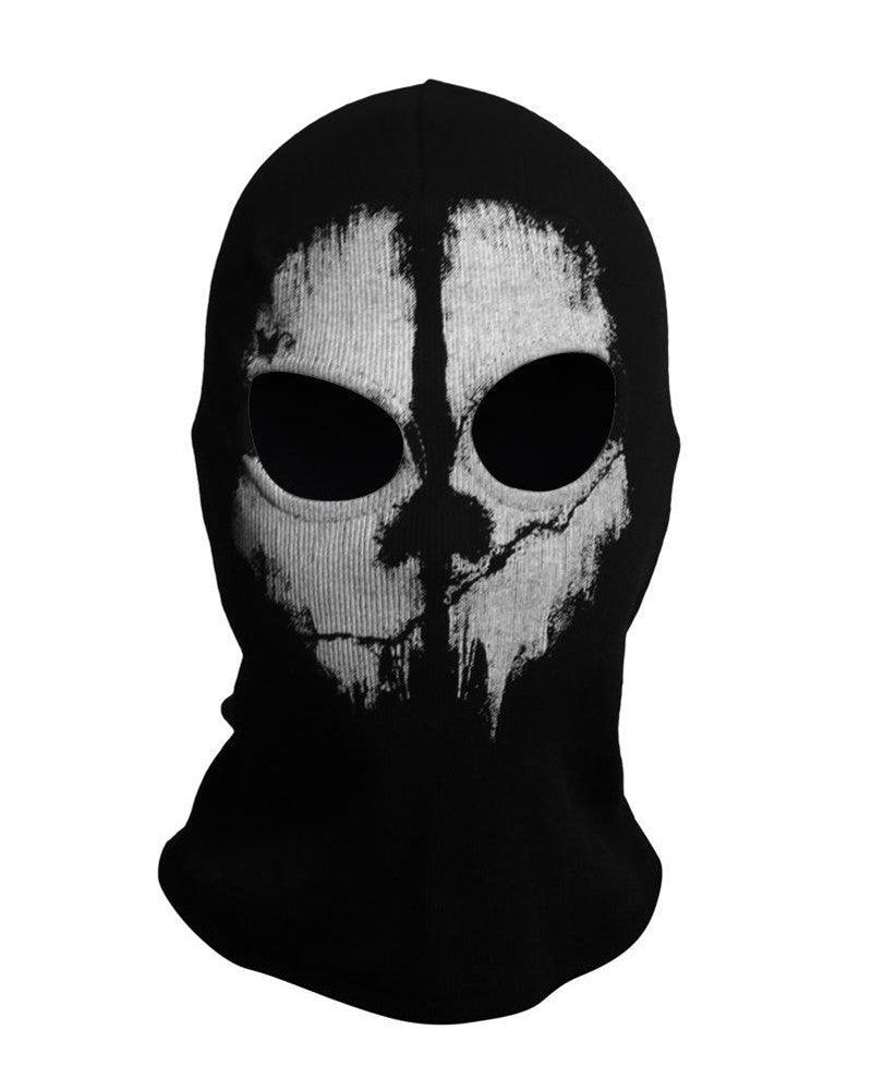 Dark Visitor Skull Outdoor Balaclava Mask And Gloves (Sold Separately)