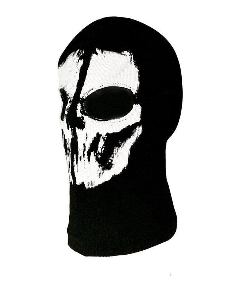 Dark Visitor Skull Outdoor Balaclava Mask And Gloves (Sold Separately)