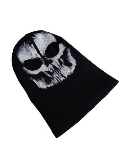 Dark Visitor Skull Outdoor Balaclava Mask And Gloves (Sold Separately)