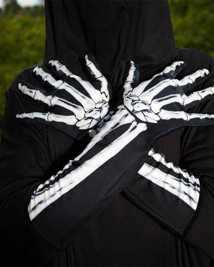 Dark Visitor Skull Outdoor Balaclava Mask And Gloves (Sold Separately)