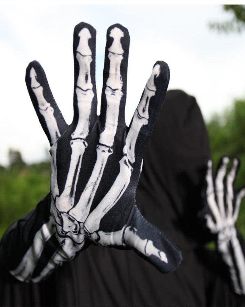 Dark Visitor Skull Outdoor Balaclava Mask And Gloves (Sold Separately)