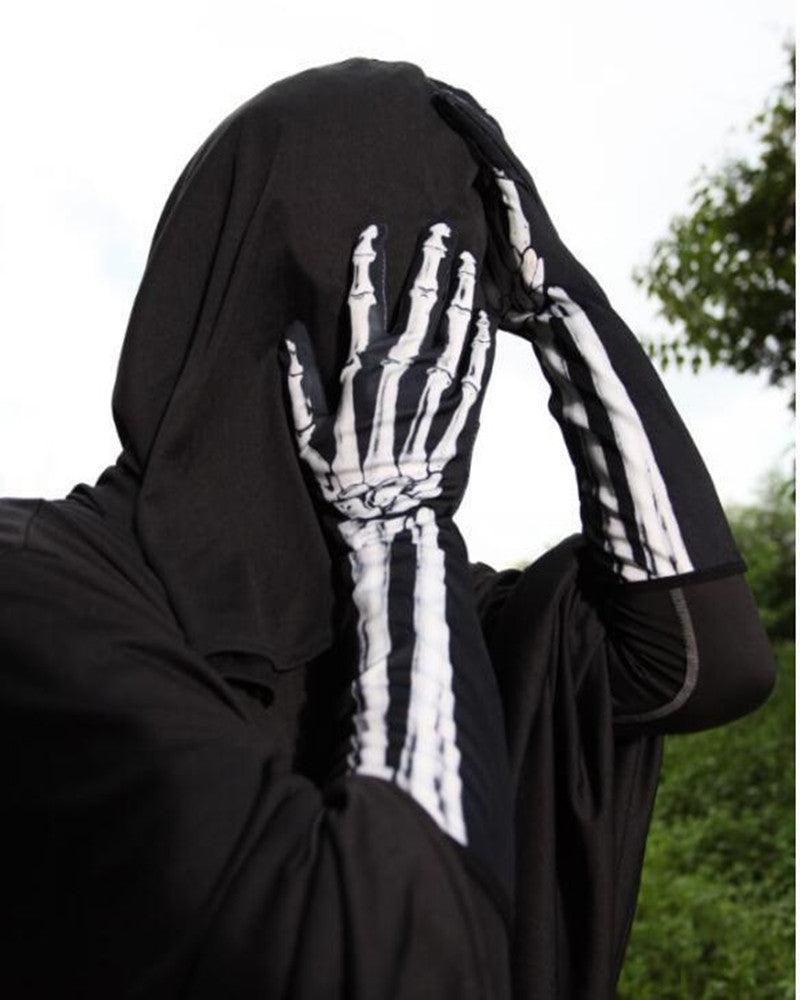 Dark Visitor Skull Outdoor Balaclava Mask And Gloves (Sold Separately)