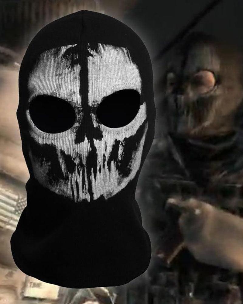 Dark Visitor Skull Outdoor Balaclava Mask And Gloves (Sold Separately)