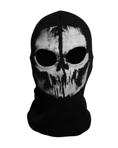 Dark Visitor Skull Outdoor Balaclava Mask And Gloves (Sold Separately)