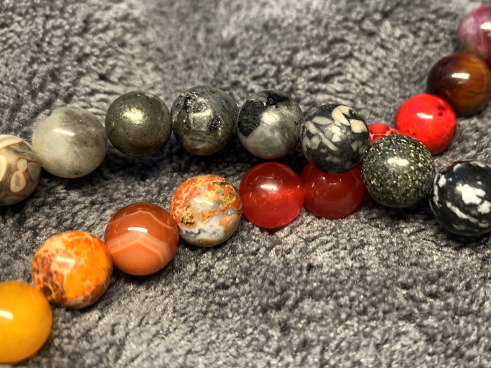 108 Natural Stone Mala – For Mindfulness & Protection