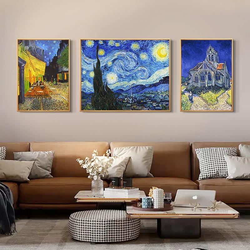 Van Gogh Famous Painting Set of 3