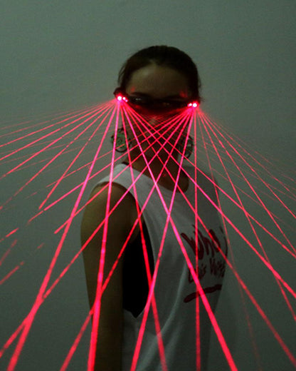 Cyberpunk Laser Rave Glasses|Sunglasses With Lasers