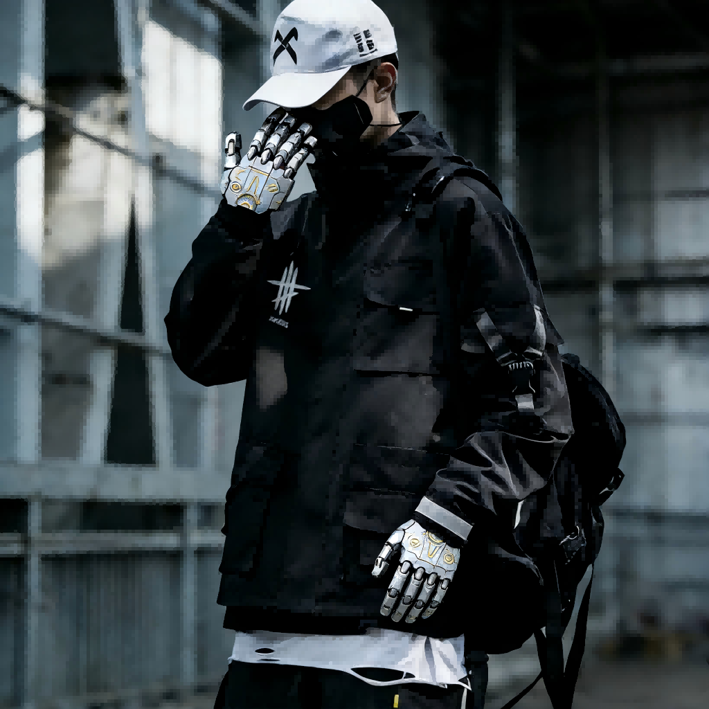 Cyberpunk X Exoskeleton Gloves - V2