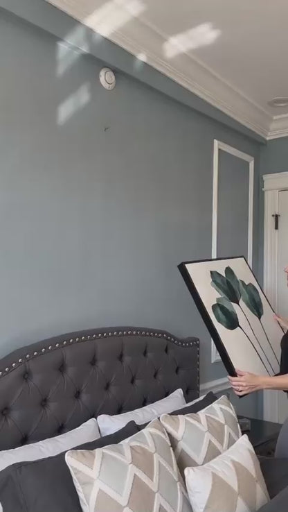 Leafy Balance Canvas Art