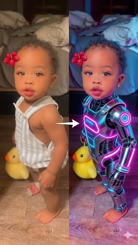 Turn Your Baby Into a Cute Mini Figure