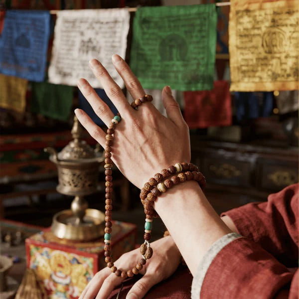 Fu Mala Bracelets – Bodhi Seeds Blessed to Cultivate Fortune