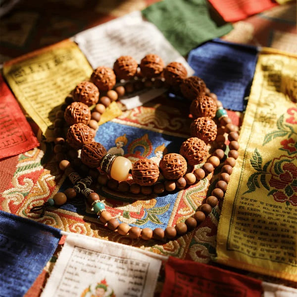 Fu Mala Bracelets – Bodhi Seeds Blessed to Cultivate Fortune