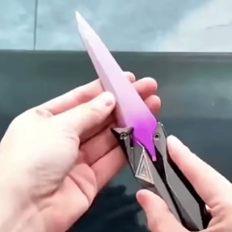 Cyberpunk Flip Prop 2.0 — Display & Cosplay Edition